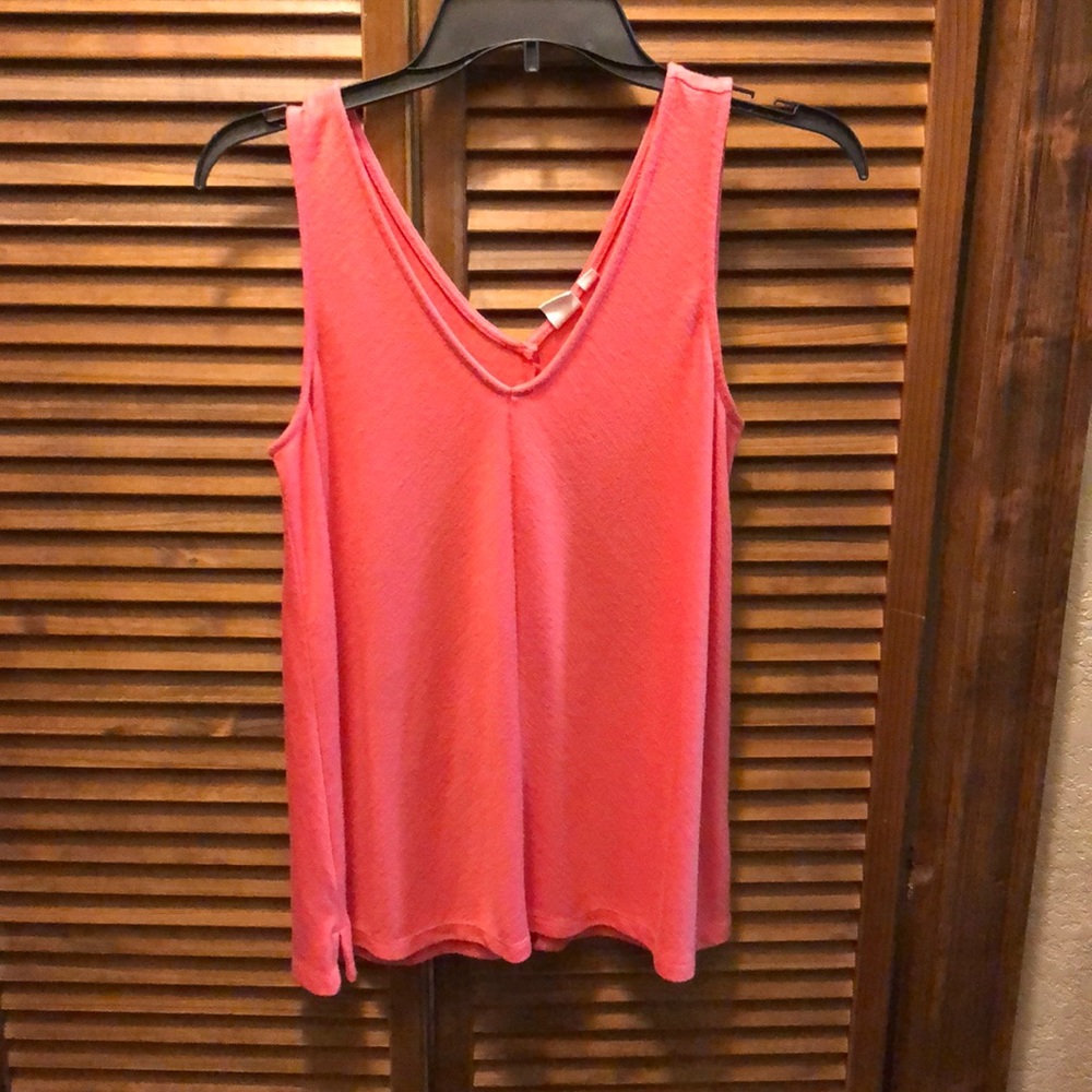 Gap xsmall flowy tank coral comfy